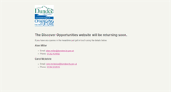 Desktop Screenshot of discoveropportunities.org.uk